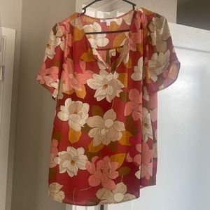 Flowered Blouse